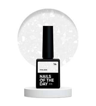 База з поталлю NAILSOFTHEDAY Base Potal №14, 10 мл