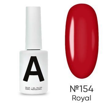 Гель-лак червоний Adore №154 - royal, 12 мл