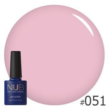 Гель-лак NUB №51 Grunge And Tenderness 8 мл