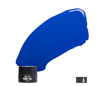 Гель-фарба синя NUB Paint Gel №6 5 г