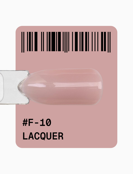 Гель-лак для френчу димчастий темно-бежевий Adore № F-10 lacquer 12 мл