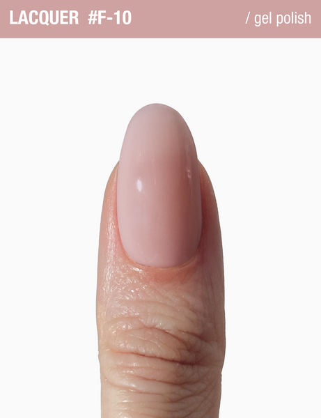 Гель-лак для френчу димчастий темно-бежевий Adore № F-10 lacquer 12 мл