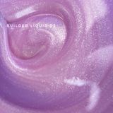 Гель для нігтів ніжно-рожевий з мікрошимером Touch Builder liquid 5, 15 мл