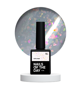 База з поталлю NAILSOFTHEDAY Base Potal №15, 10 мл