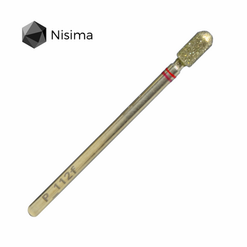 Циліндр округлений 3,5 мм червоний P_112fK Nisima