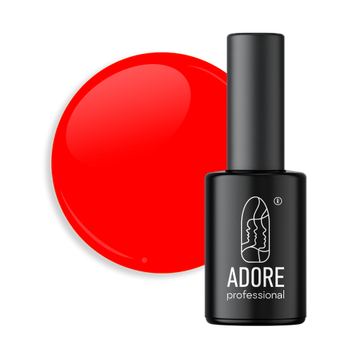Гель-лак неоновий червоний Adore neon max Nn-07, 8ml