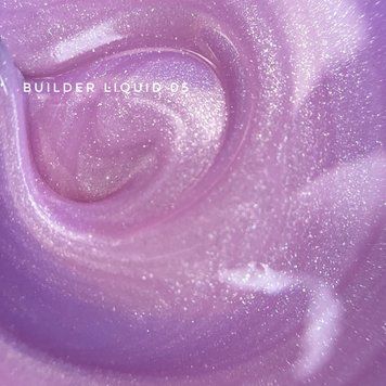 Гель для нігтів ніжно-рожевий з мікрошимером Touch Builder liquid 5, 15 мл