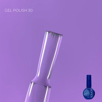 Гель-лак бузковий Touch Gel Polish 30, 9мл