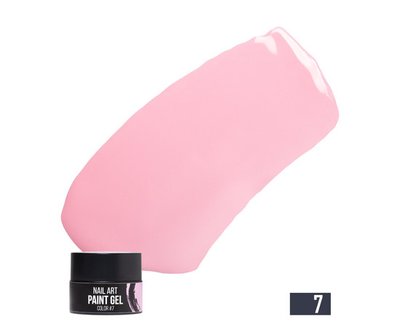Гель-фарба рожева NUB Paint Gel №7 5 г