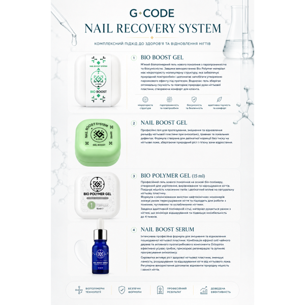 Біополімерний гель карамельний G-Code BIO Boost Gel №02, 20 мл