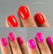 Гель-лак червоний неоновий Touch Neon gel polish №1, 9мл