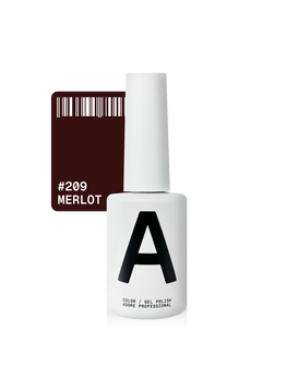 Гель-лак бордовий Adore №209 merlot, 12 мл