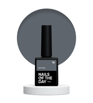 Гель кольоровий у пляшці Nailsoftheday,  Bottle Gel №16,10 мл