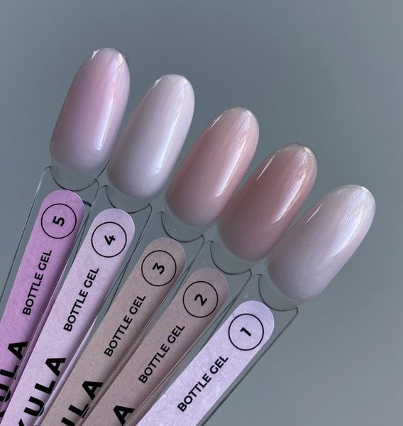 Гель для нігтів натуральний рожевий Vakula Nails Bottle Gel №2, 30 мл