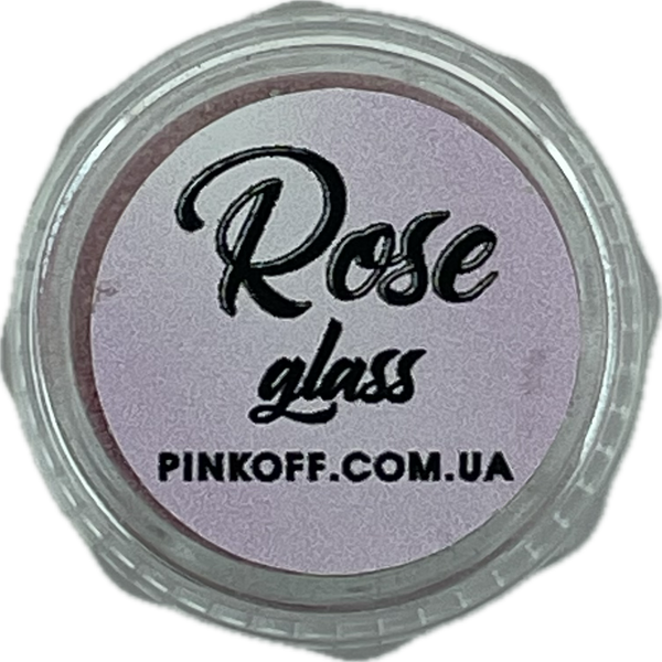 Втирка дзеркальна пильна троянда Rose Glass NailApex