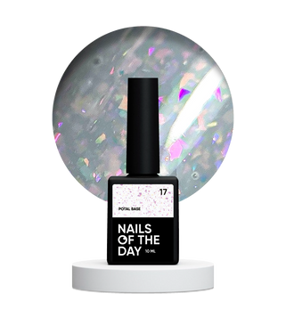База з поталлю NAILSOFTHEDAY Base Potal №17, 10 мл
