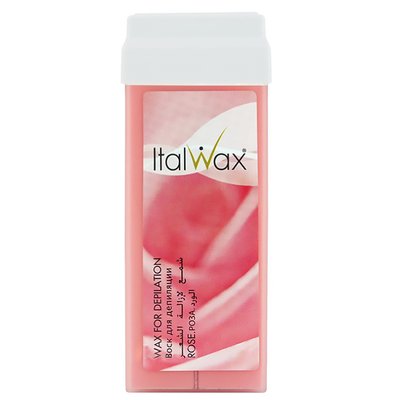 Віск касетний для всіх типів шкіри трояндовий ItalWax 100 мл