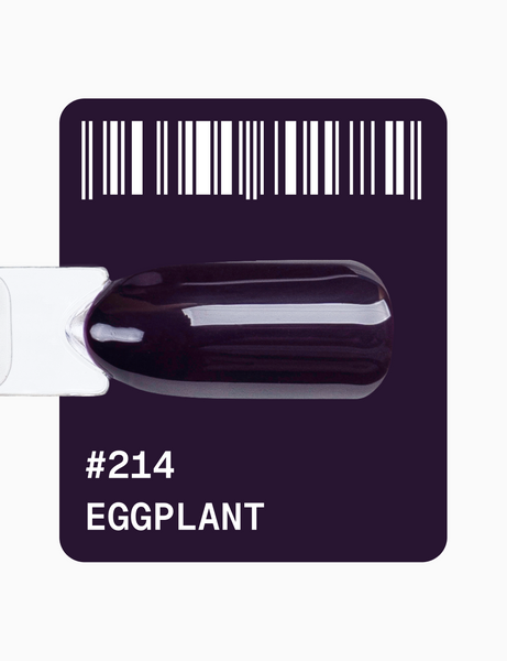 Гель-лак баклажан Adore №214 eggplant, 12 мл