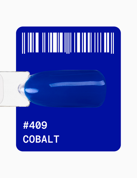Гель-лак синій Adore №409 - cobalt, 12 мл