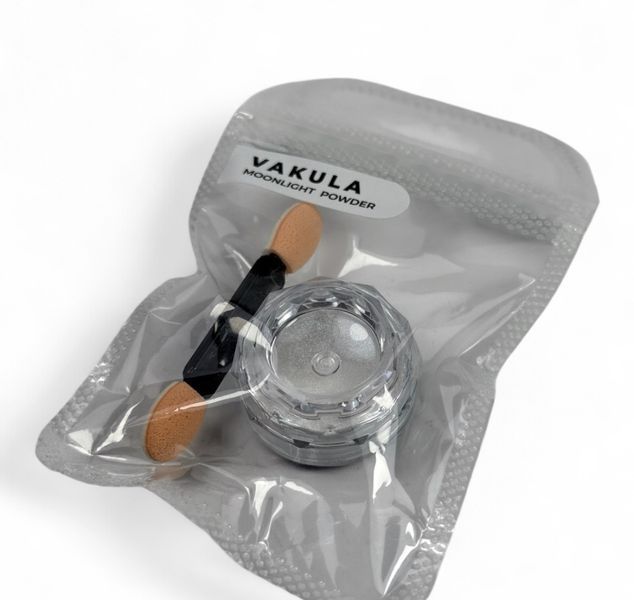 Втирка срібна для манікюру Vakula Moonlight Powder